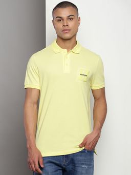 Tommy Hilfiger - Mens Yellow Polo T-Shirt