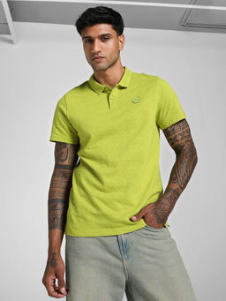 Puma - Green Men's Premiuess Jacquard Polo T-Shirt