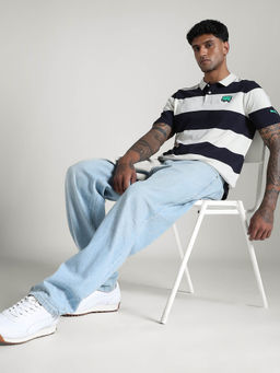 Puma - Men's Super Striper Polo T-Shirt