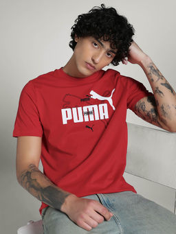 Puma - Red Logo Lab Summer Mens T-Shirt