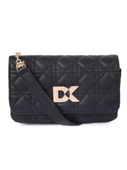 Diana Korr - Women Black Sling Bag (DKH10922-11Black) (M)