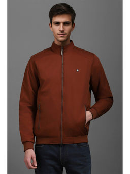 Louis Philippe - Men Casual Navy Solid Jackets