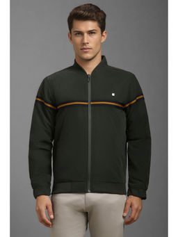 Louis Philippe - Men Casual Green Colorblock Jackets