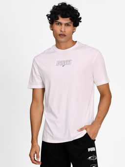 Puma - Rebel Graphic Relaxed Men White T-Shirt