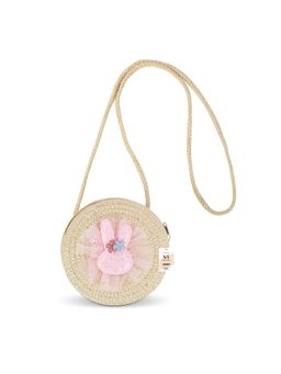 NFI Essentials - Beige Round Sling Bag for Women