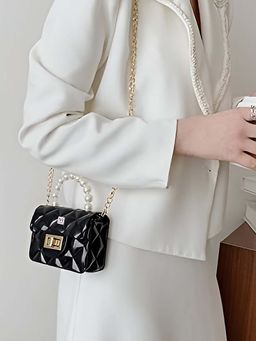 NFI Essentials - Black Sling Bag for Women