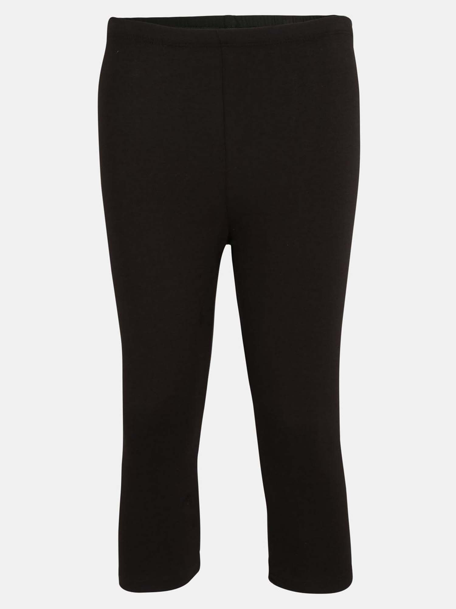 Buy Jockey Juniors Black Leggings (Pack 