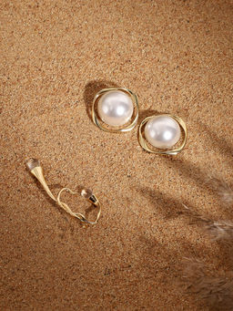 Sohi - Women Dazzling Duo High-End Earrings