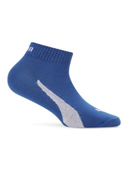 Puma - Quarter Unisex Blue Socks (Pack of 3)
