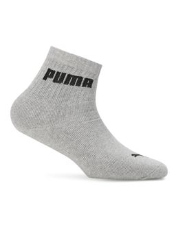 Puma - Sport Quarter Unisex Grey Socks