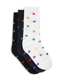 Puma - Love Wins Crew Unisex Black Socks (Pack of 3)