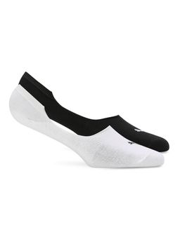 Puma - Footie Unisex Black Socks (Pack of 2)
