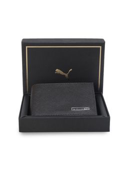 Puma - Leather Textured V2 Mens Brown Wallet