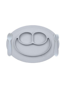 ezpz - FDA Mini Feeding Set Pewter 12 months+