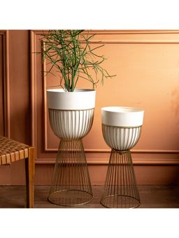 Logam - Alma Planters with Stands