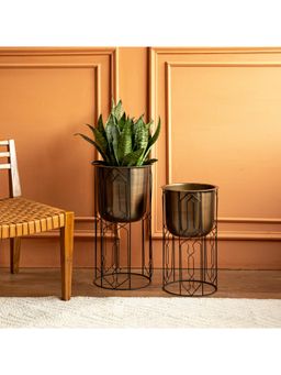 Logam - Aztec Planters with Stands