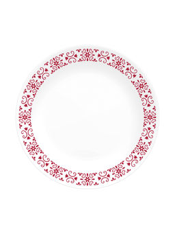 Corelle - Livingware Red Trellis 17cm Small Plate Pack of 6