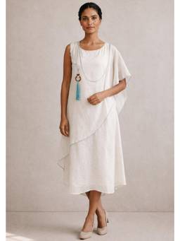 Kaveri - White Moonrise Dress