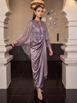 House of Fett - Purple Libra Lunar Dress