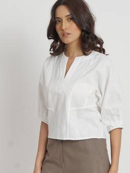 LOMA - White The Artisan Cut Solid Top