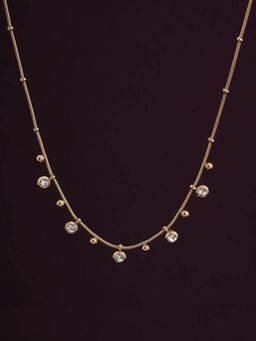 Palmonas - Waterproof and Anti Tarnish Shimmering Diamond Chain Necklace for Womens