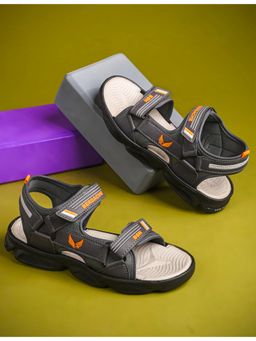 BERSACHE - Extra Soft Classic Regular Wear with Ultra Soft Grey Sandals for Men