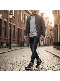 BERSACHE - Premium Sports Trending Black Running Shoes for Men