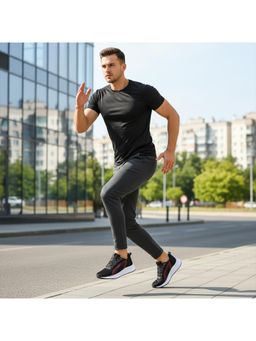 BERSACHE - Premium Sports Trending Black Running Shoes for Men
