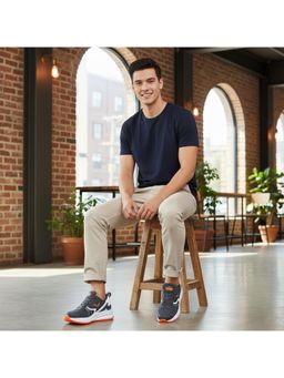BERSACHE - Premium Sports Trending Grey Running Shoes for Men