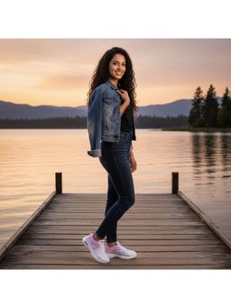 BERSACHE - Premium Sports Trending Running Pink Shoes for Women's