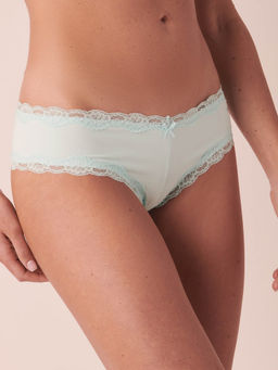 La Vie En Rose - Lace Detail Super Soft Cheeky Panty
