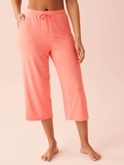 La Vie En Rose - Bamboo Wide Leg Capri