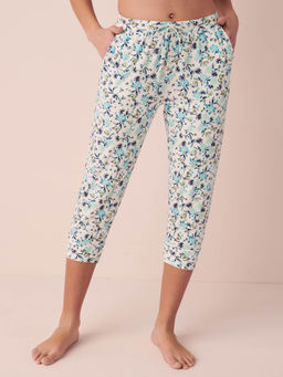 La Vie En Rose - Cotton Fitted Capri