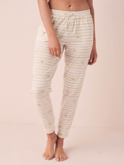 La Vie En Rose - Cotton Fitted Pants