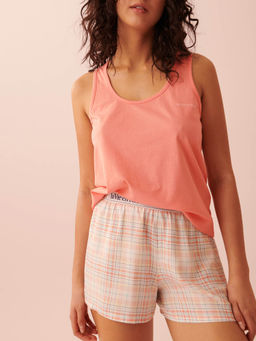 La Vie En Rose - Cotton Top and Shorts (Set of 2)