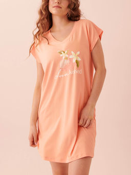La Vie En Rose - Super Soft Short Sleeve Sleepshirt
