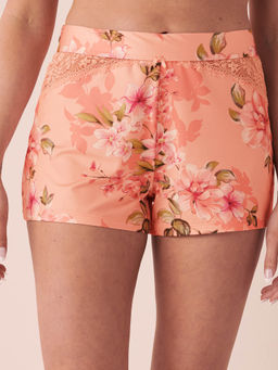La Vie En Rose - Recycled Fibers Lace Trim Shorts