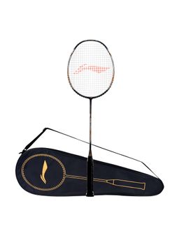Li-Ning - G-Force Extra Strong 9000 Strung Badminton Racquet (Black, Brown 84 g)