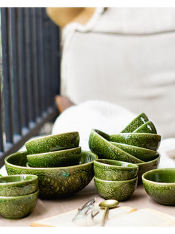 Amalfiee Ceramics - Handmade 3.5 inch Paris Portion Bowls Set of 4