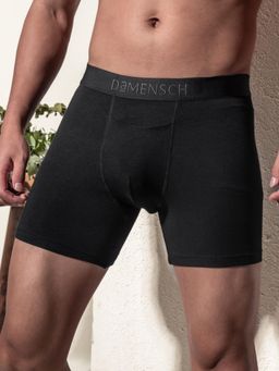 DaMENSCH - Men Deo-Soft Solid Premium Egyptian Cotton-Modal Blend Boxer Brief