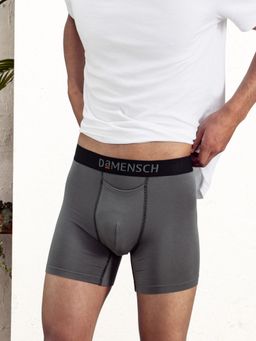 DaMENSCH - Men Deo-Soft Solid Premium Egyptian Cotton-Modal Blend Boxer Brief