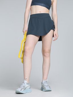 Puma - Asymmetric Women's Blue Knitted Shorts