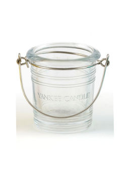 Yankee Candle - Clear Bucket Tea Light Votive Holder