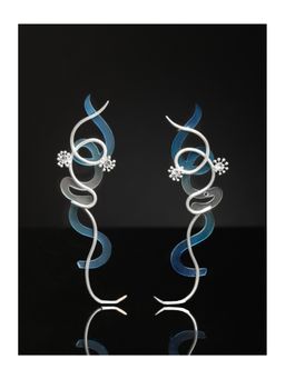 Suhani Pittie - Ocean Sway Blue Earrings