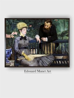 The Art House - In the Winter Garden, 1879 Painting by Edouard Manet