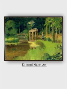 The Art House - In a Park Painting by Edouard Manet
