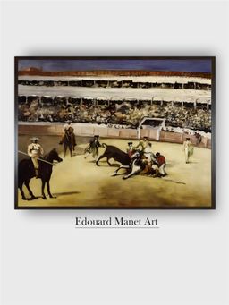 The Art House - Bullfight, c.1865 Painting by Edouard Manet