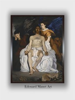 The Art House - The Dead Christ with Angels, 1864 Painting by Edouard Manet