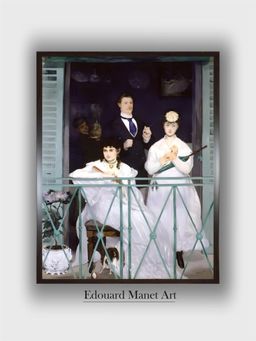 The Art House - The Balcony, 1868 Painting by Edouard Manet