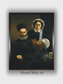 The Art House - Artist's Parents Painting by Edouard Manet